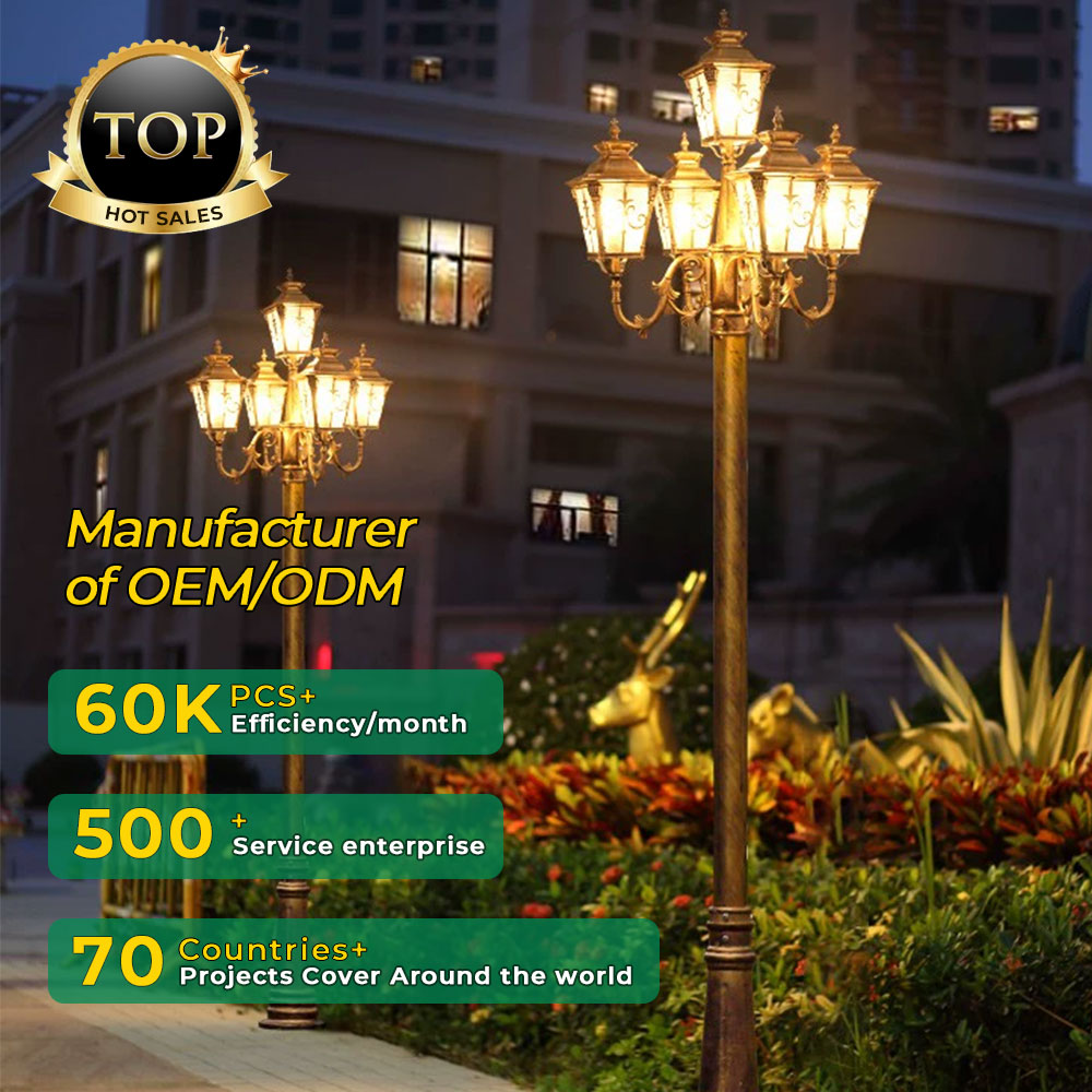 Outdoor Lighting Poles - تخصيص في الهواء الطلق 5 رئيس