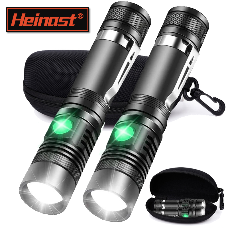 Outdoor Lighting On House - قابلة للشحن T6 مصباح يدوي محمول