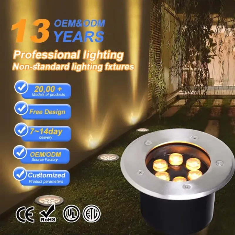 Outdoor Lighting Driveway - مصباح LED تحت الأرض مقاوم للماء
