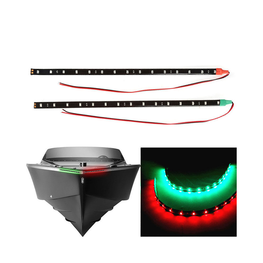 Outdoor Lighting Deck - قطعتان من شريط إضاءة LED بجهد