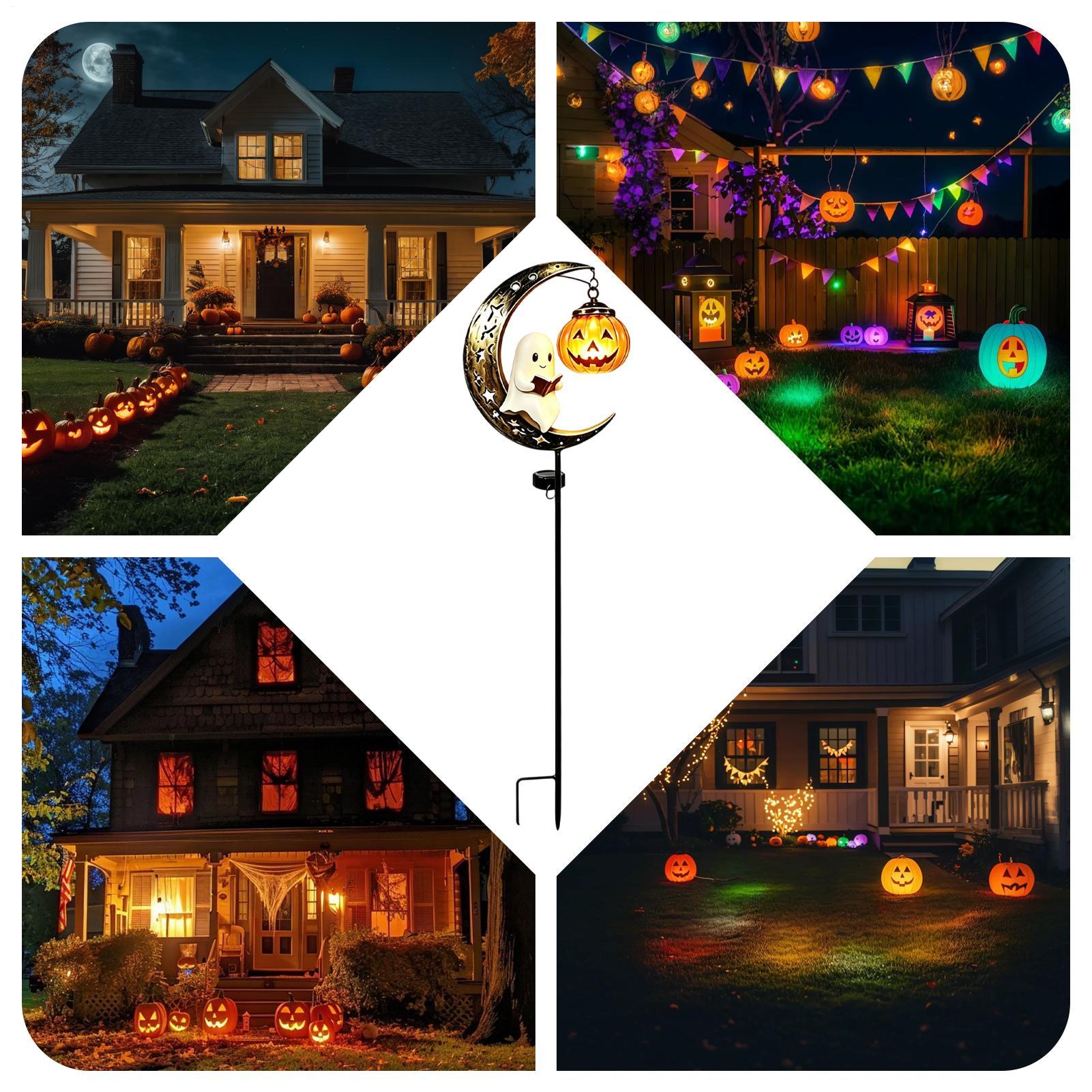Solar Path Light - مصباح حديقة شمسي للهالوين على شكل
