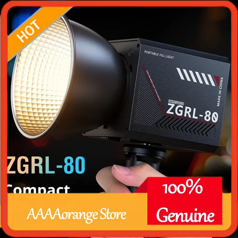 Outdoor Lighting In Photography - ZGRL80 80 واط COB LED الفيديو