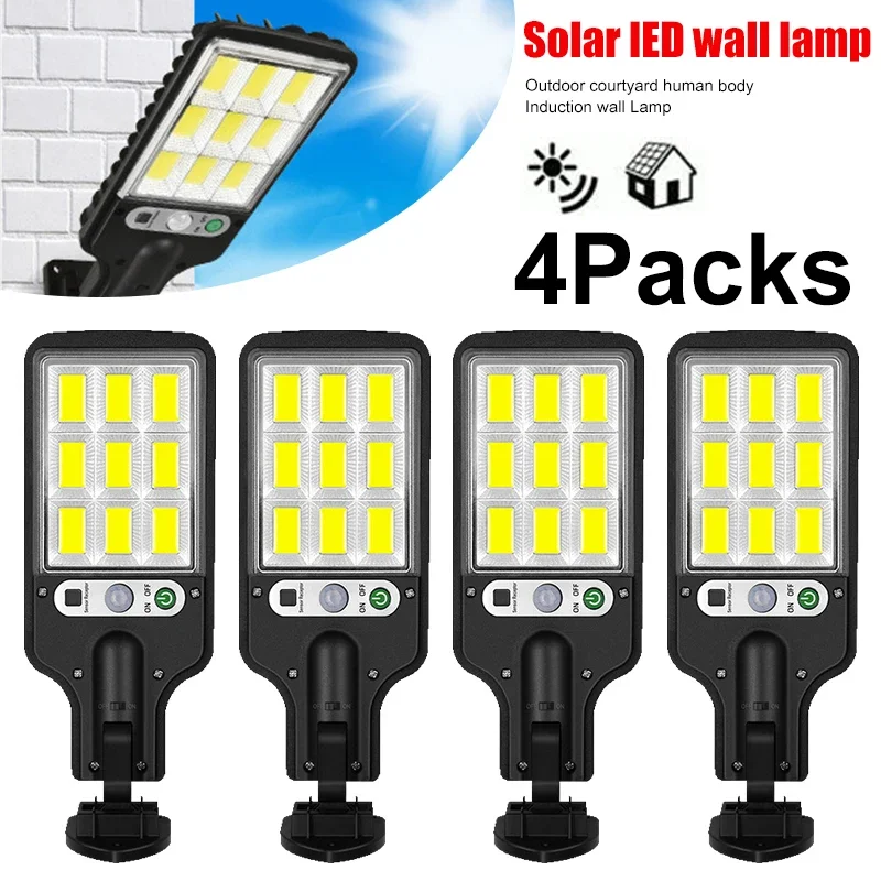 Outdoor Lighting Wall - مصباح جداري خارجي قوي يعمل بالطاقة