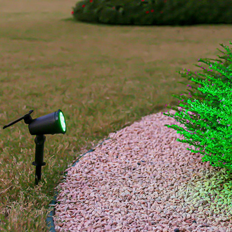 Outdoor Lighting Options - 9 كشافات LED تعمل بالطاقة الشمسية