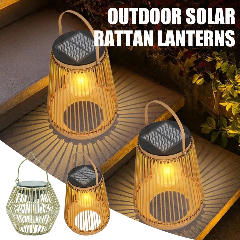 Outdoor Lighting Patio - مصباح شمسي مقاوم للماء IP65 من