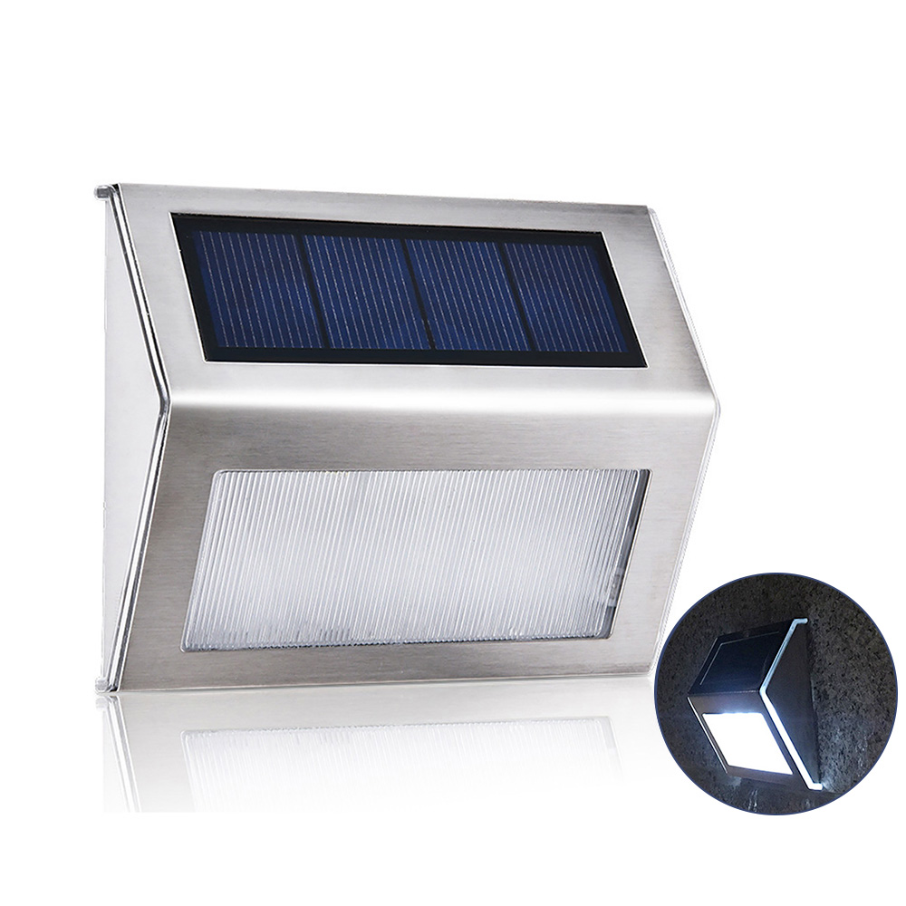 Solar Path Light - جديد 3L-ED الفولاذ المقاوم للصدأ الشمسية