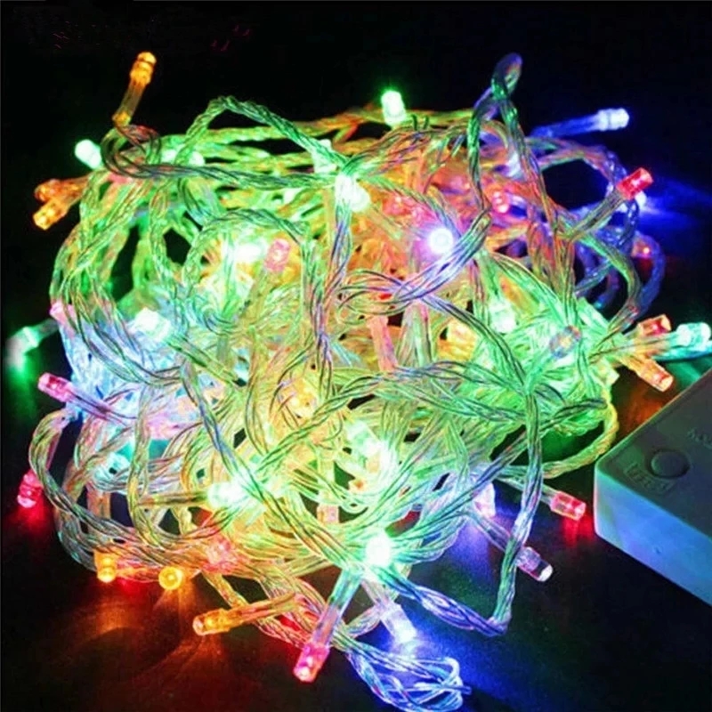 سلسلة أضواء LED بطول 10 أمتار، - مراجعة Outdoor Lighting On House وسعره