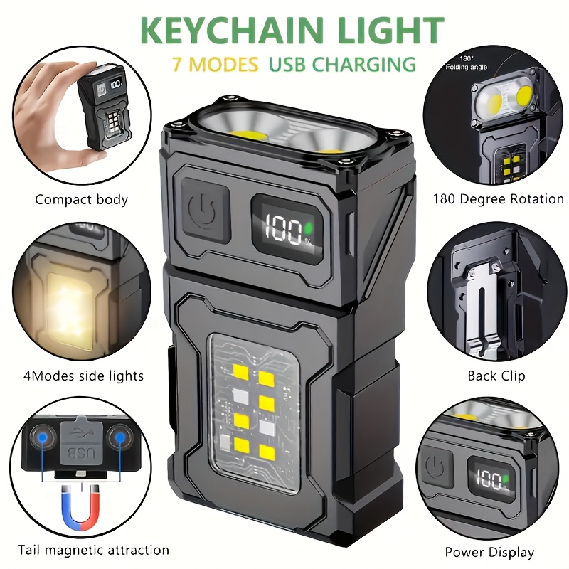 مصباح جيب LED صغير قابل لإعادة - مراجعة Outdoor Lighting Beacon وسعره