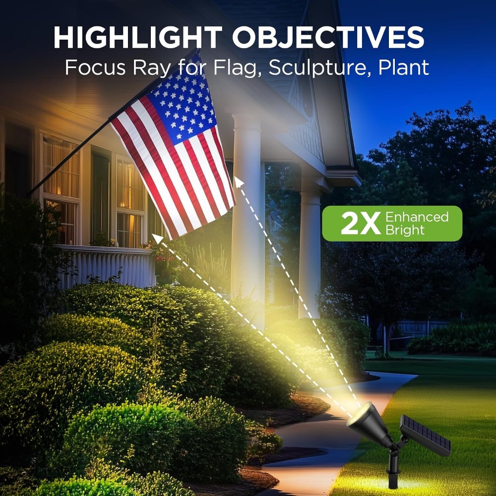 أضواء شمسية خارجية، إضاءة دافئ - مراجعة Outdoor Lighting Options وسعره