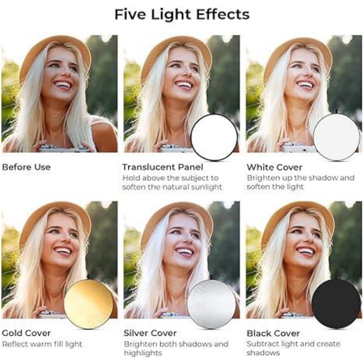 عاكس تصوير محمول HUANYINGBJB ، - مراجعة Outdoor Lighting In Photography وسعره