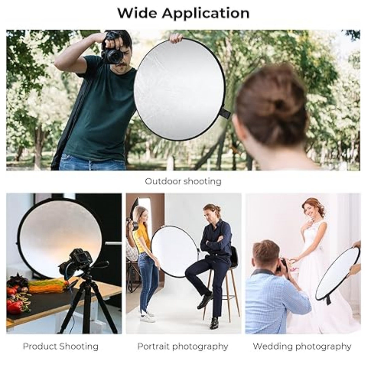 عاكس تصوير محمول HUANYINGBJB ، - مراجعة Outdoor Lighting In Photography وسعره