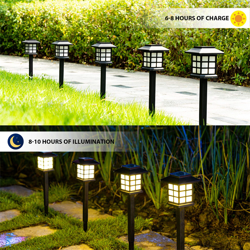 1-10 قطعة ضوء المسار الشمسي في - مراجعة Outdoor Lighting Driveway وسعره