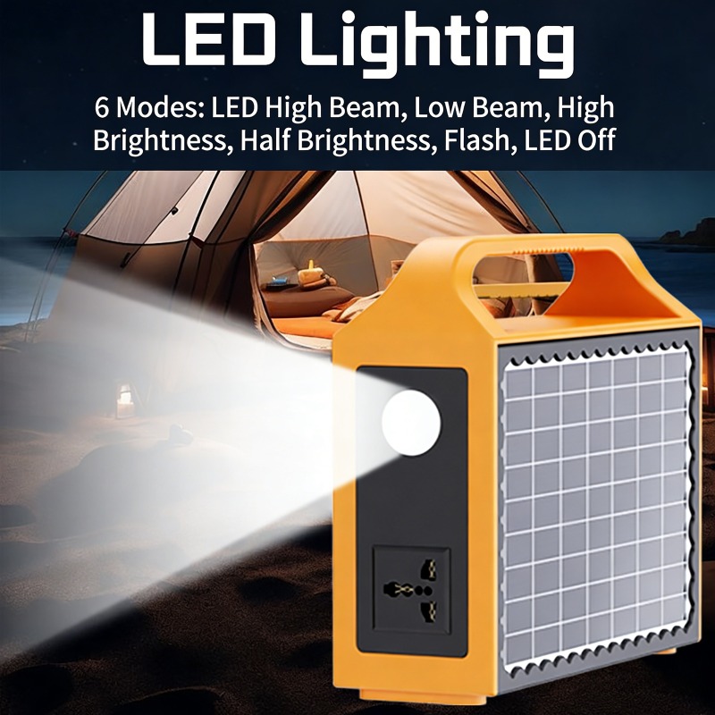 محطة طاقة شمسية محمولة بقدرة 1 - مراجعة Outdoor Lighting Company وسعره