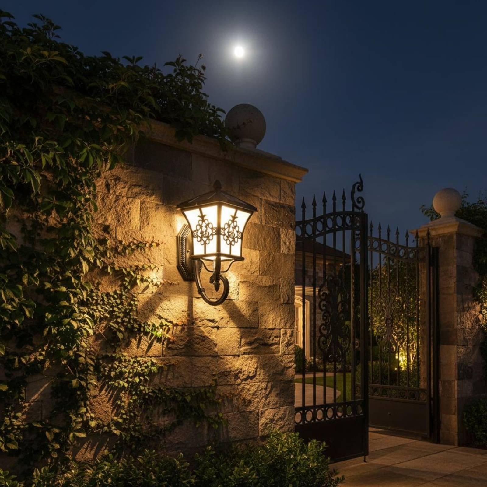 مصباح جداري خارجي يعمل بالطاقة - مراجعة Outdoor Lighting Wall وسعره