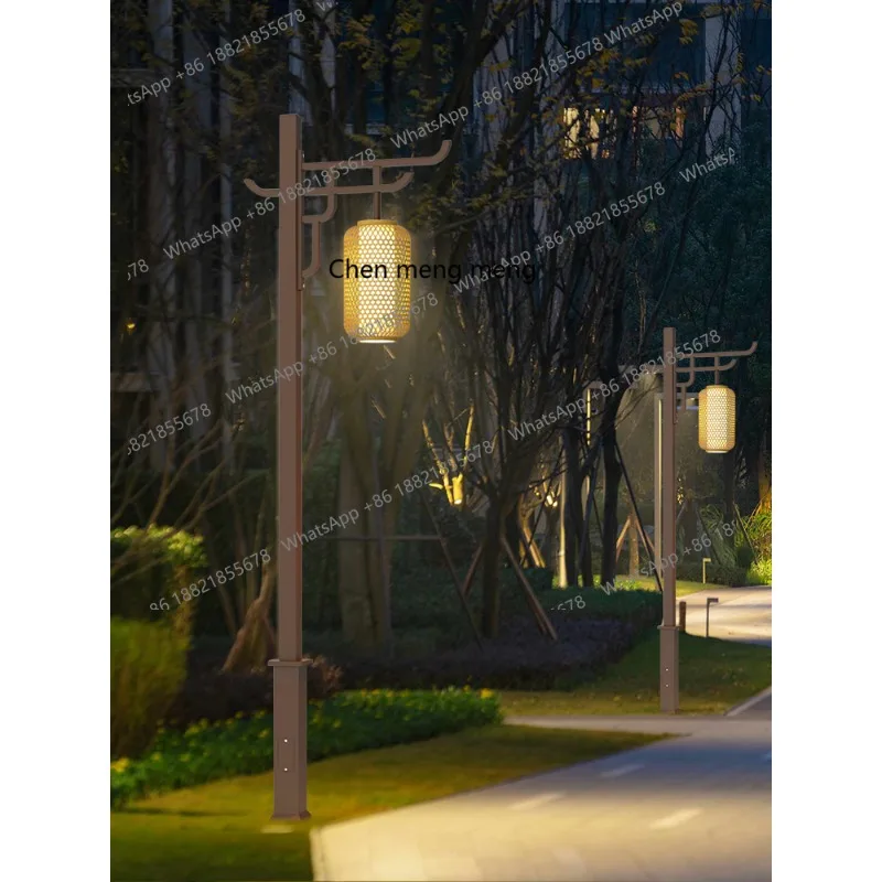 L6080 ضوء القطب الشمسي في الهو - مراجعة Outdoor Lighting Poles وسعره