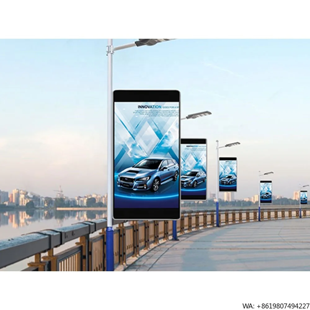 لافتة رقمية LED خفيفة الوزن مث - مراجعة Outdoor Lighting Poles وسعره