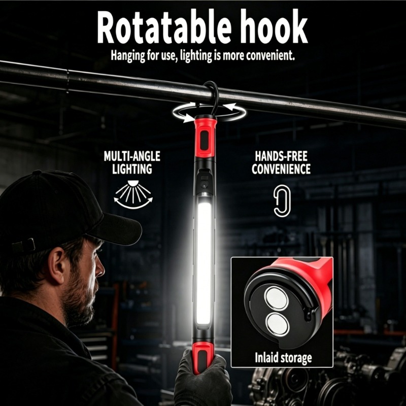 مصباح عمل مغناطيسي COB قابل لإ - مراجعة Outdoor Lighting Hooks وسعره