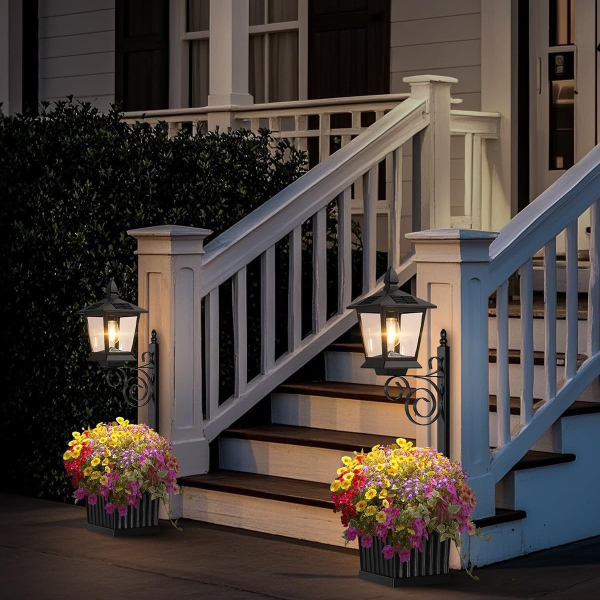 مصباح شمسي 2 في 1 مقاوم للماء  - مراجعة Outdoor Lighting Wall وسعره