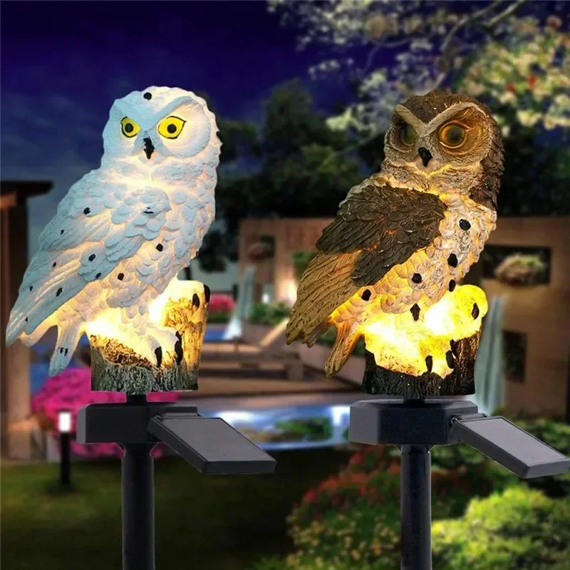 تمثال بومة يعمل بالطاقة الشمسي - مراجعة Outdoor Lighting Beacon وسعره