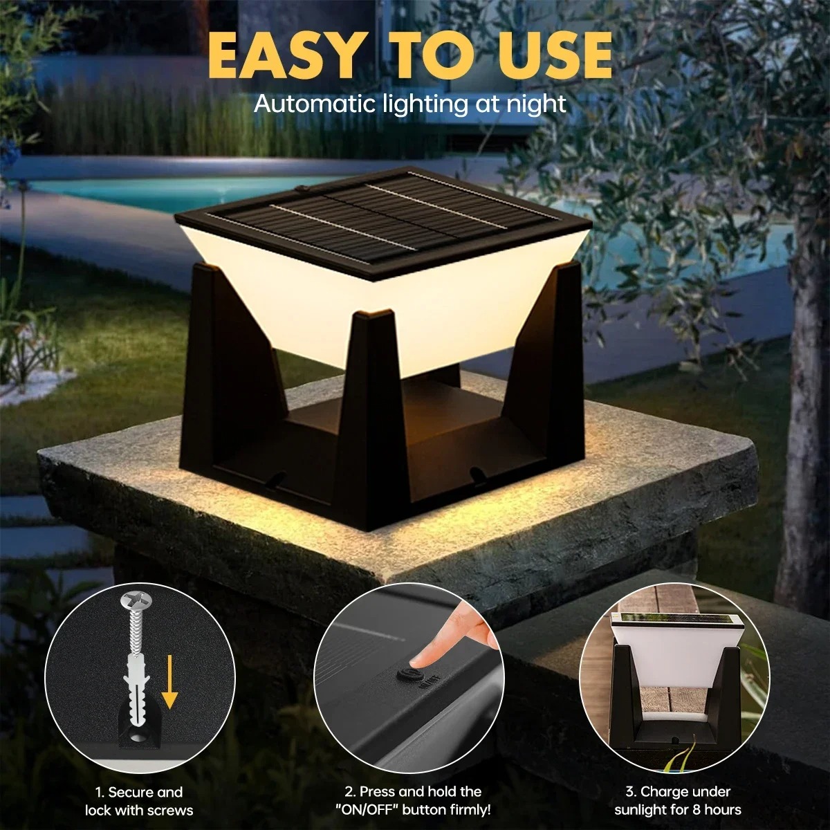 مصباح جداري خارجي LED مقاوم لل - مراجعة Outdoor Lighting Wall وسعره