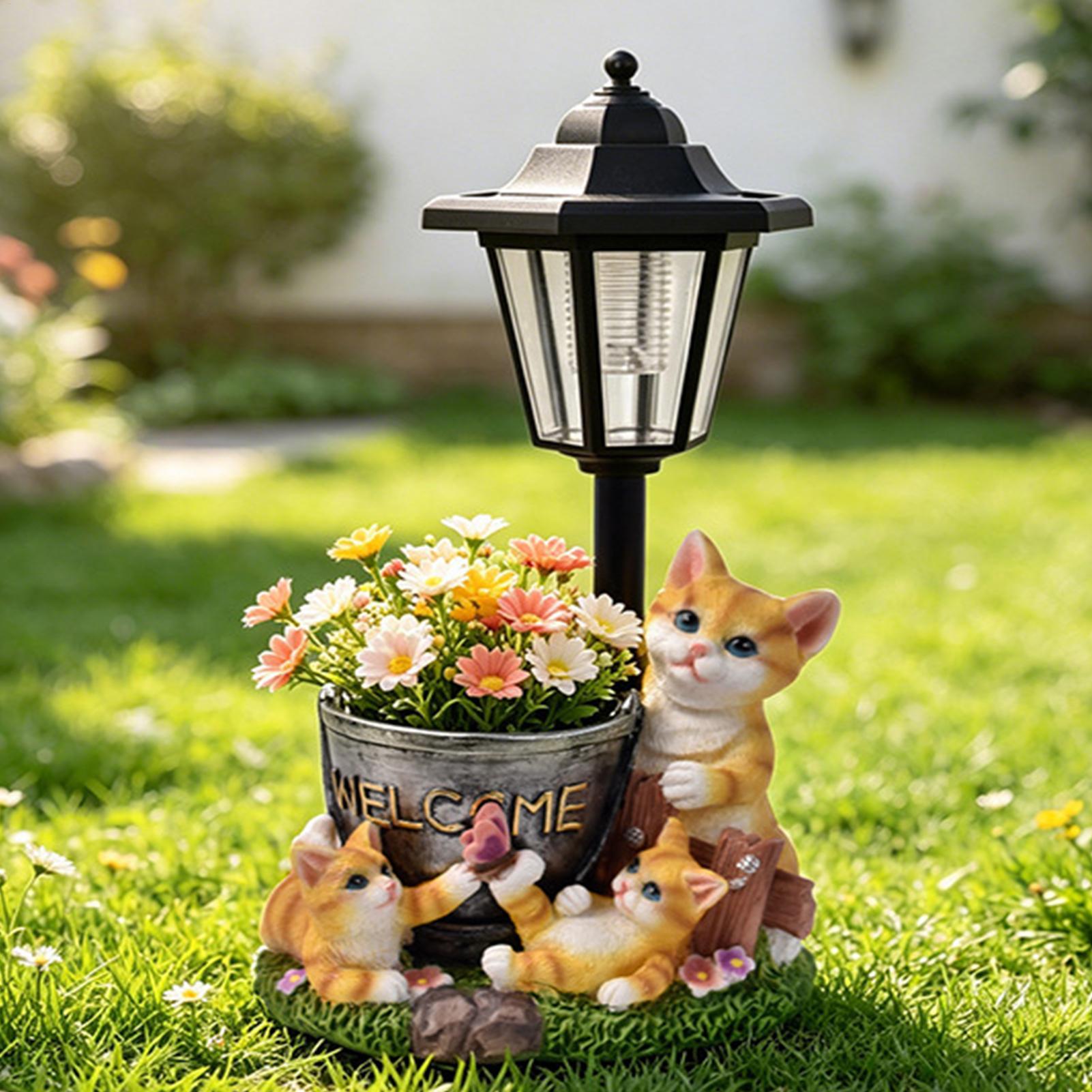 تماثيل حدائق تعمل بالطاقة الشم - مراجعة Outdoor Lighting Patio وسعره