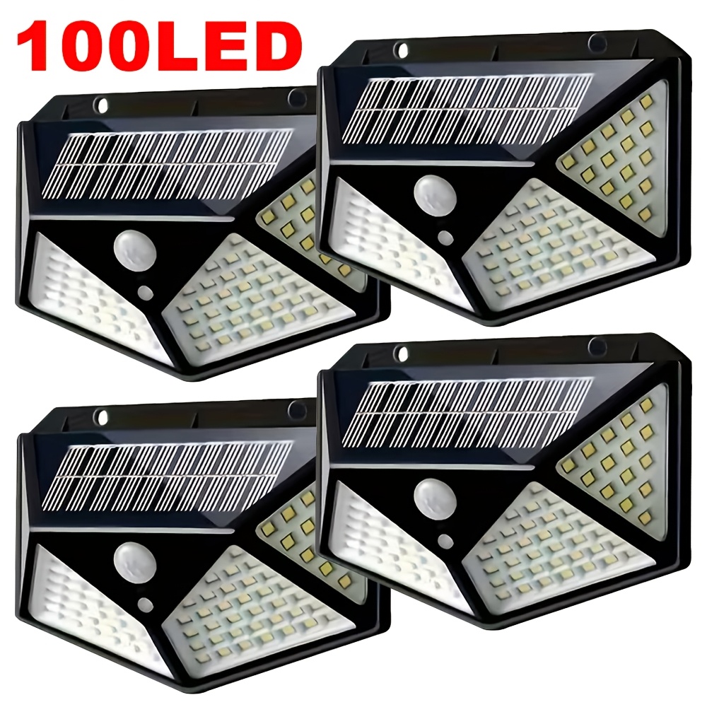 مصباح حديقة شمسي خارجي بـ 100  - مراجعة Outdoor Lighting Wall وسعره