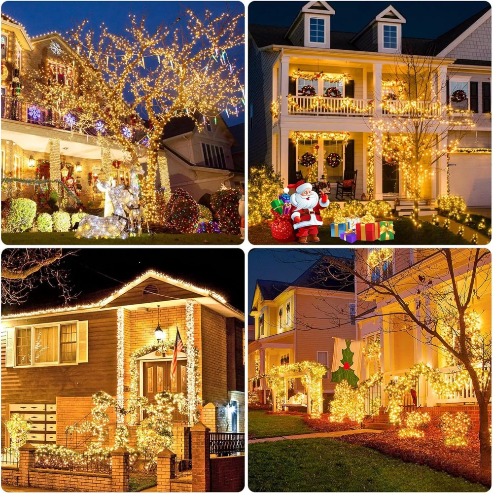 1 ~ 4 قطعة سلسلة أضواء الشمسية - مراجعة Outdoor Lighting Driveway وسعره