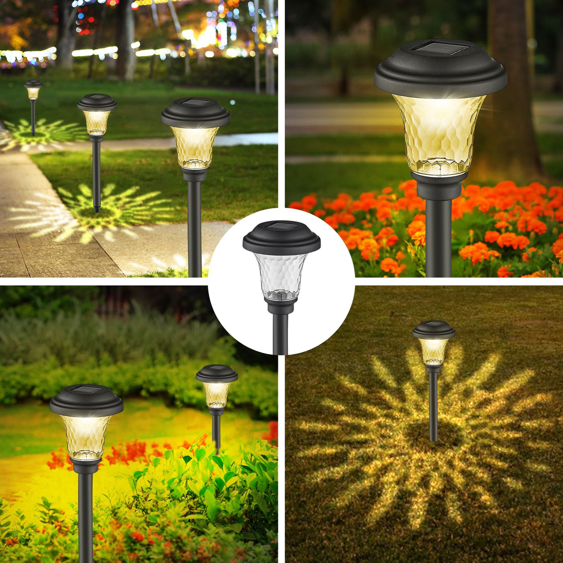 أضواء المسار الشمسية في الهواء - مراجعة Outdoor Lighting Driveway وسعره