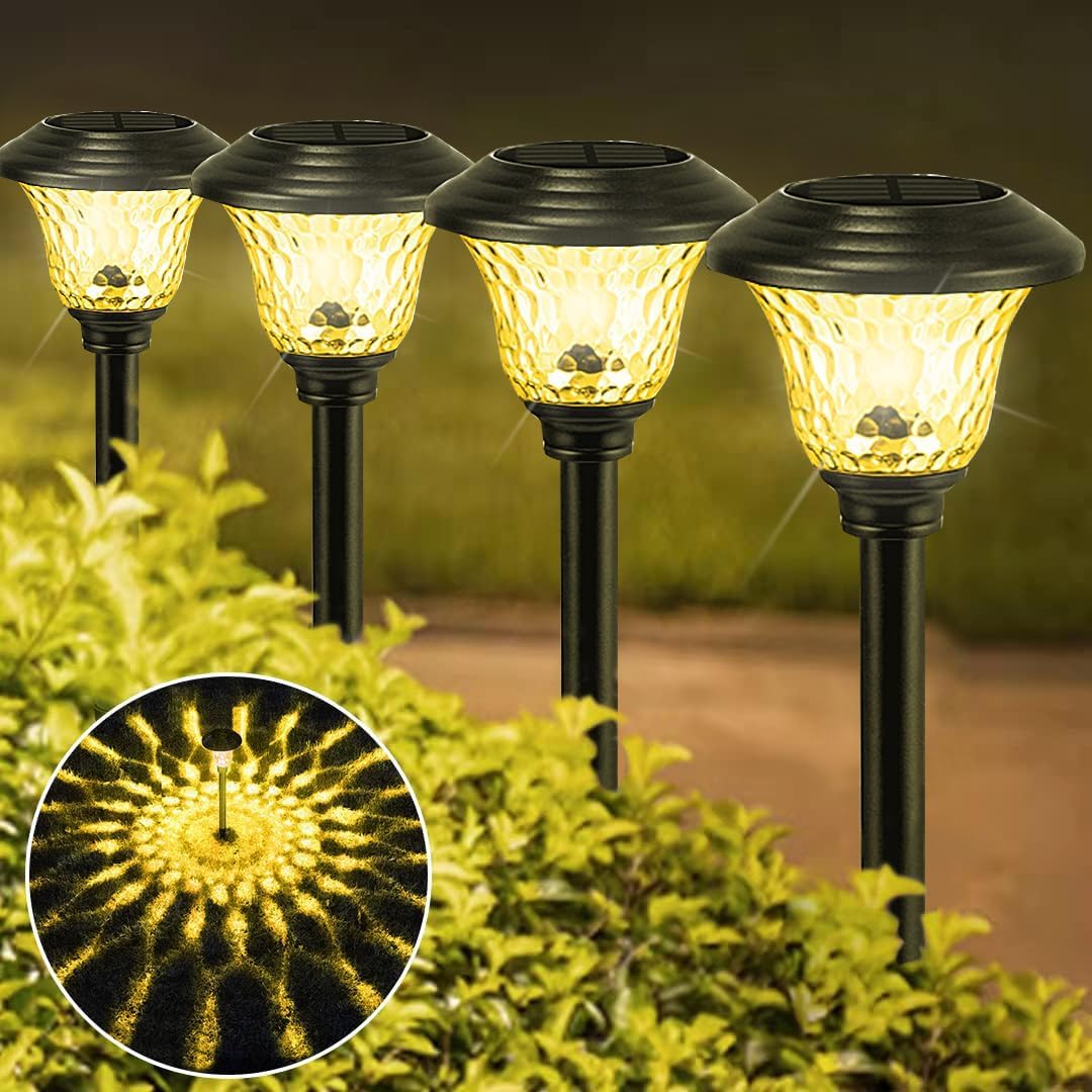 أضواء المسار الشمسية في الهواء - مراجعة Outdoor Lighting Driveway وسعره