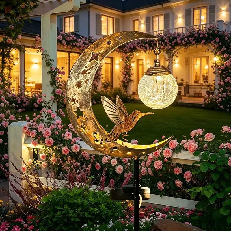 مصباح حديقة شمسي على شكل طائر  - مراجعة Solar Path Light وسعره