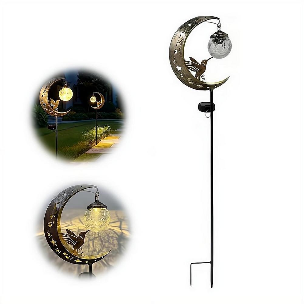مصباح حديقة شمسي على شكل طائر  - مراجعة Solar Path Light وسعره