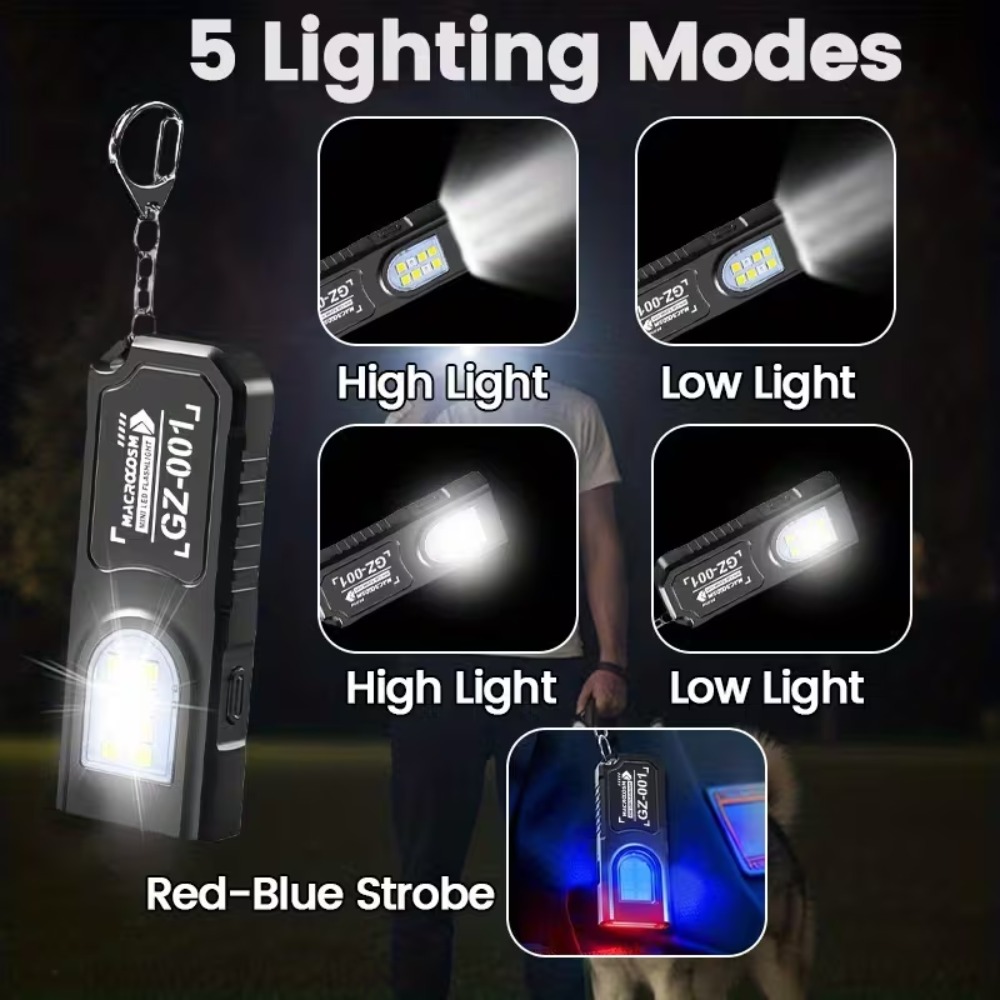 مصباح يدوي صغير COB LED بسلسلة - مراجعة Outdoor Lighting Beacon وسعره