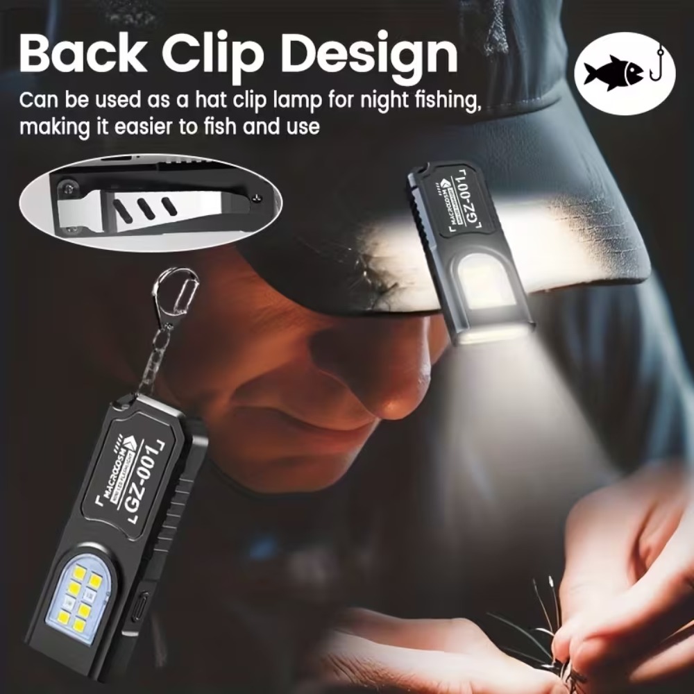 مصباح يدوي صغير COB LED بسلسلة - مراجعة Outdoor Lighting Beacon وسعره