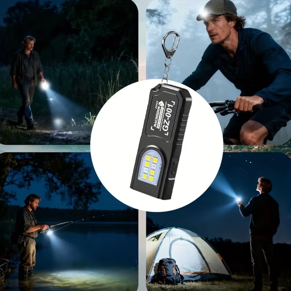 مصباح يدوي صغير COB LED بسلسلة - مراجعة Outdoor Lighting Beacon وسعره